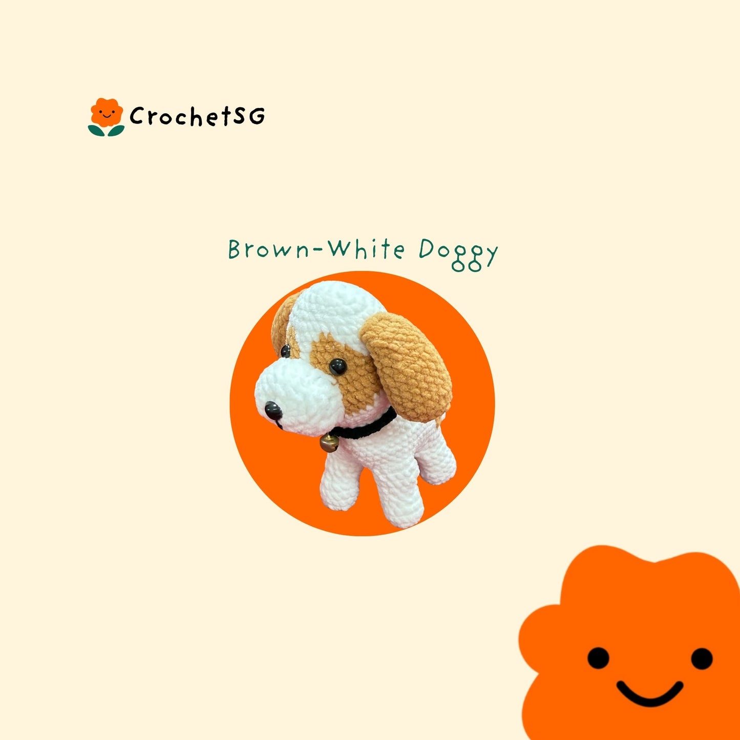 Add-On Crochet Figurine (Amigurumi) Doggy
