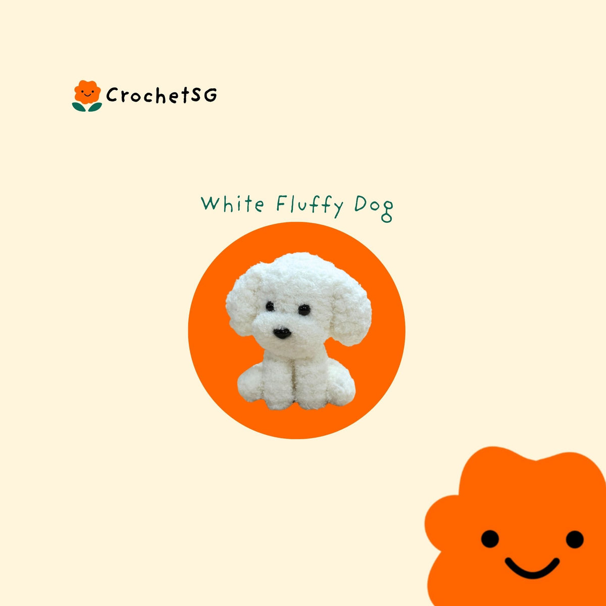 Add-On Crochet Figurine (Amigurumi) Doggy