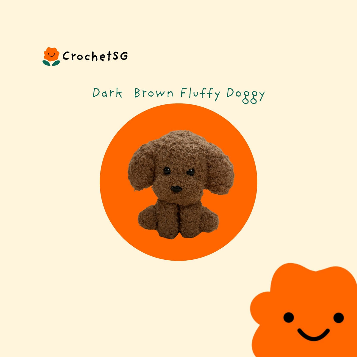 Add-On Crochet Figurine (Amigurumi) Doggy