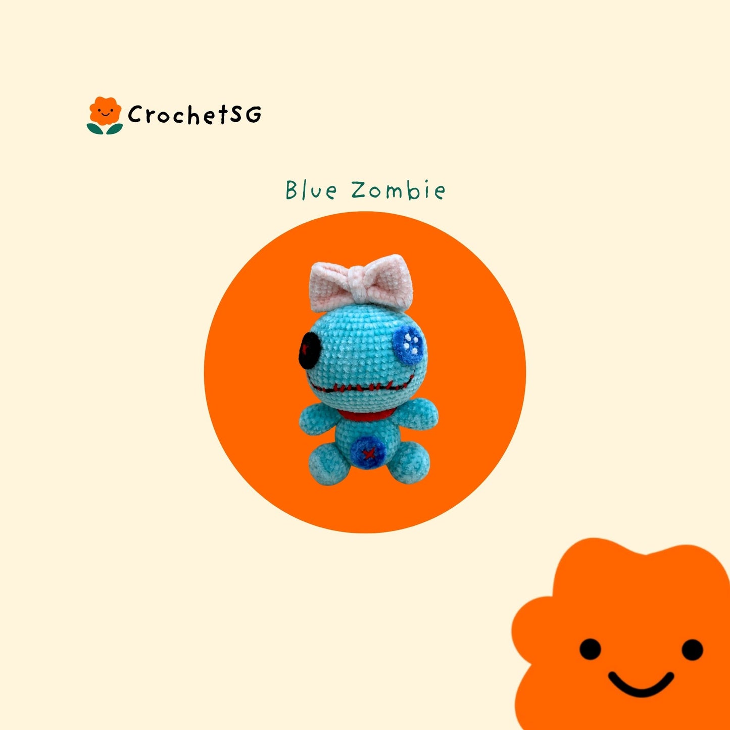 Add-On Crochet Figurine (Amigurumi) Cartoon