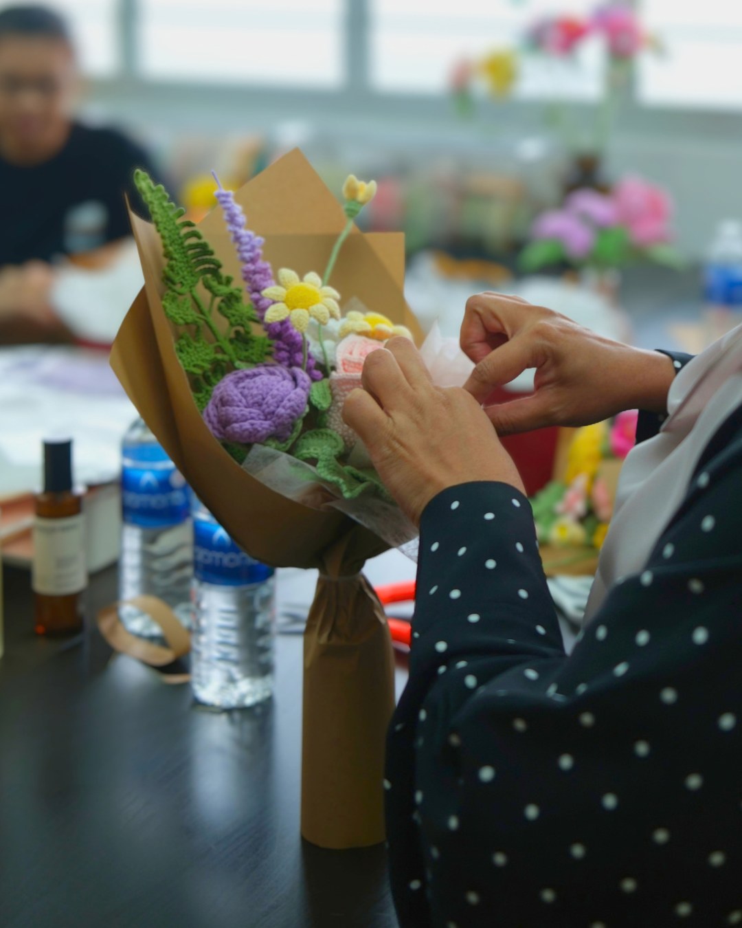 CrochetSG x Co. Duxton - Crochet Flower Wrapping Workshop