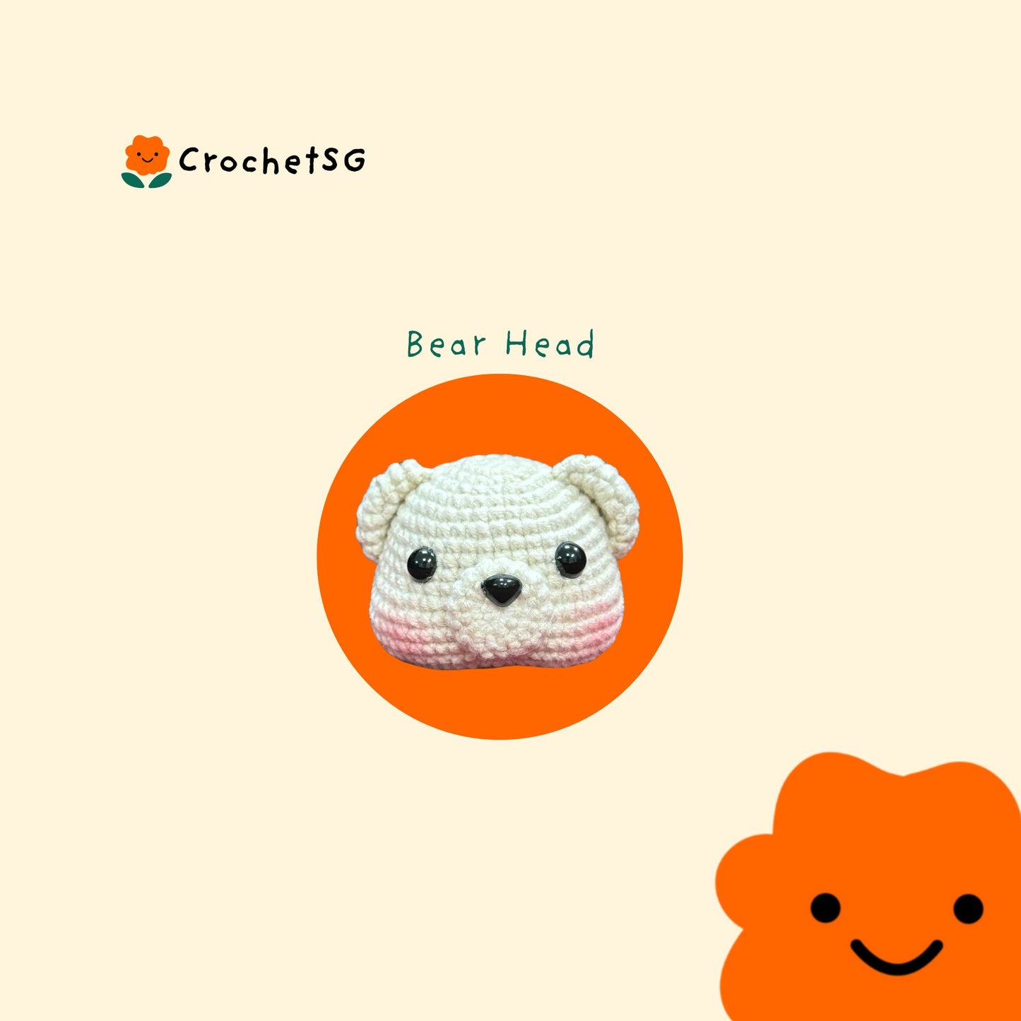 Add-On Crochet Figurine (Amigurumi) Cartoon
