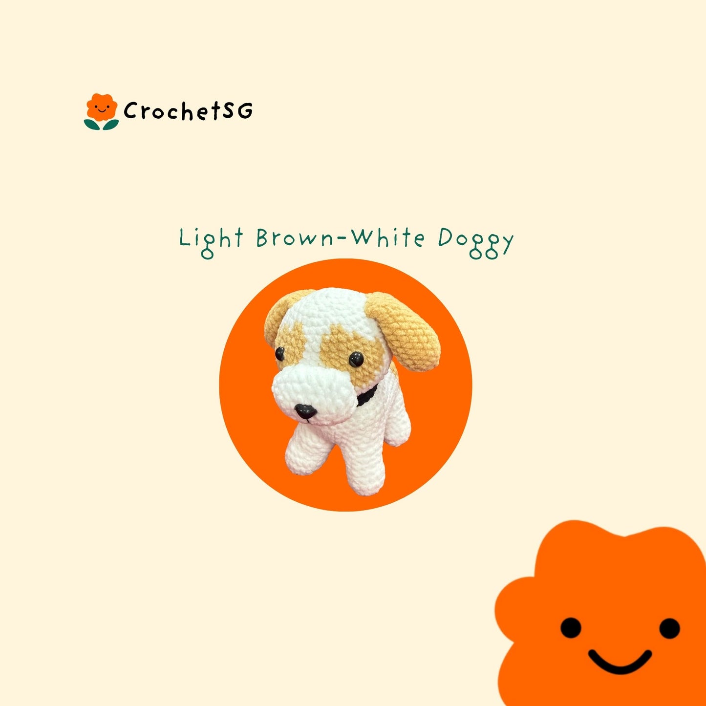 Add-On Crochet Figurine (Amigurumi) Doggy
