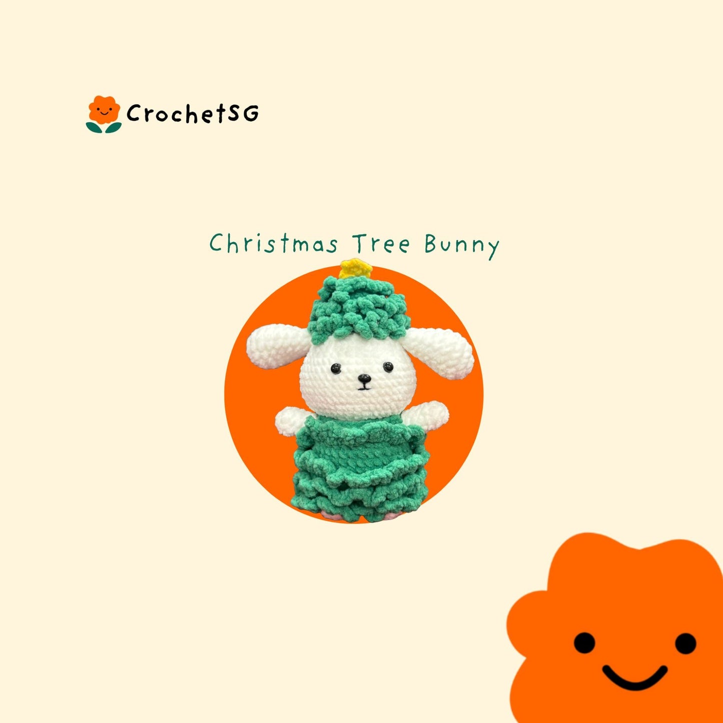 Add-On Crochet Figurine (Amigurumi) Bunny