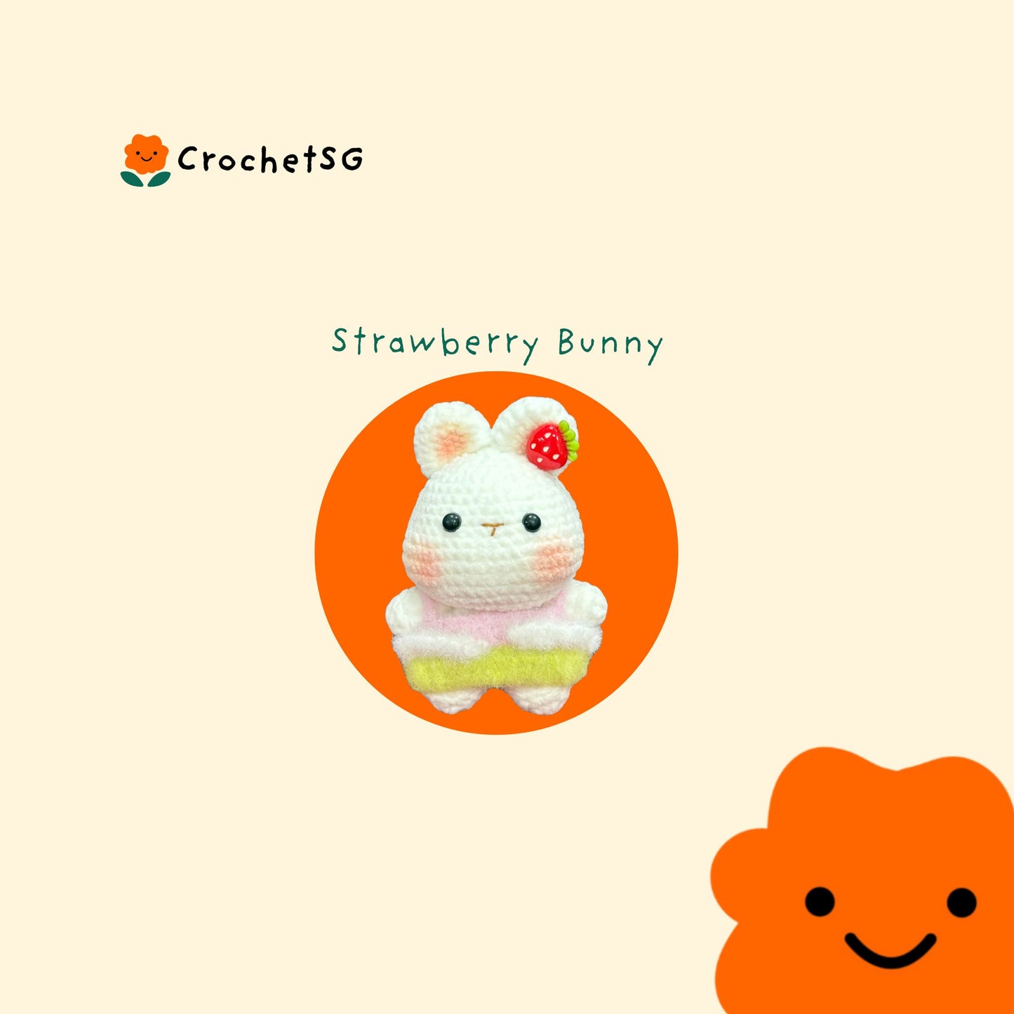 Add-On Crochet Figurine (Amigurumi) Bunny