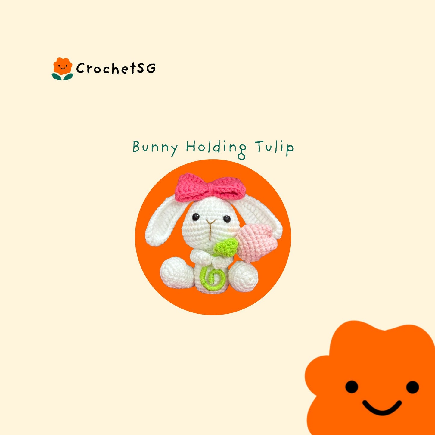 Add-On Crochet Figurine (Amigurumi) Bunny