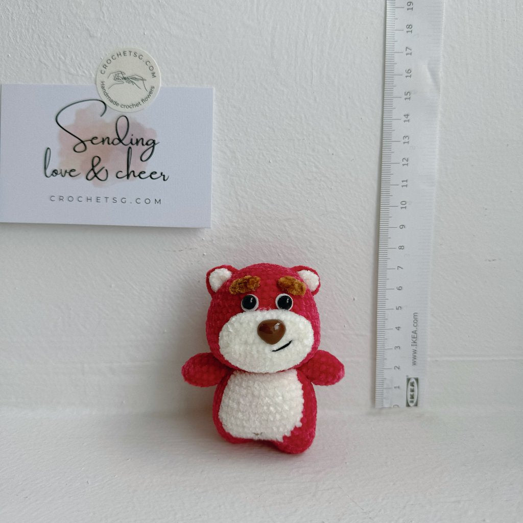 Crochet Cartoon Character (Amigurumi) (Lotso Bear Disney)