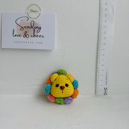 Crochet Cartoon Character (Amigurumi) (Winnie the Pooh Flower Disney)