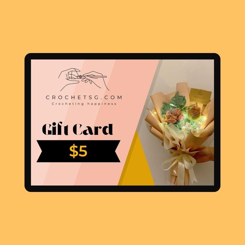 CrochetSG.com Gift Card - CrochetSG.com