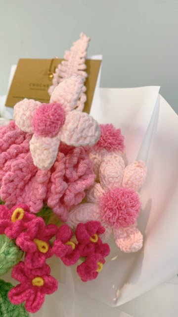 Mom's Carnation Garden Delight - CrochetSG.com